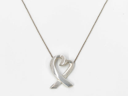 Tiffany & Co. 925 Large Loving Heart Necklace 13.0g Necklace