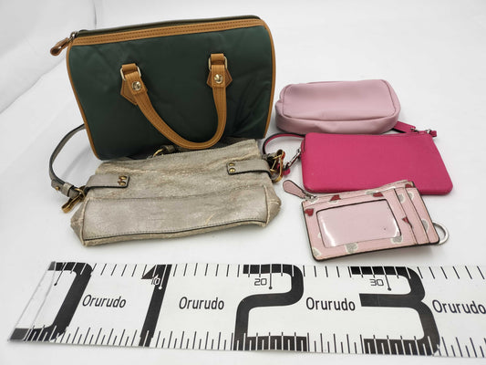 COACH Chloe Accessory Case Pouch Mini Bag *5-Piece Set Shoulder Bag
