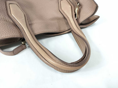 TOD'S Leather/Hand 2-Way/Light Pink Handbag