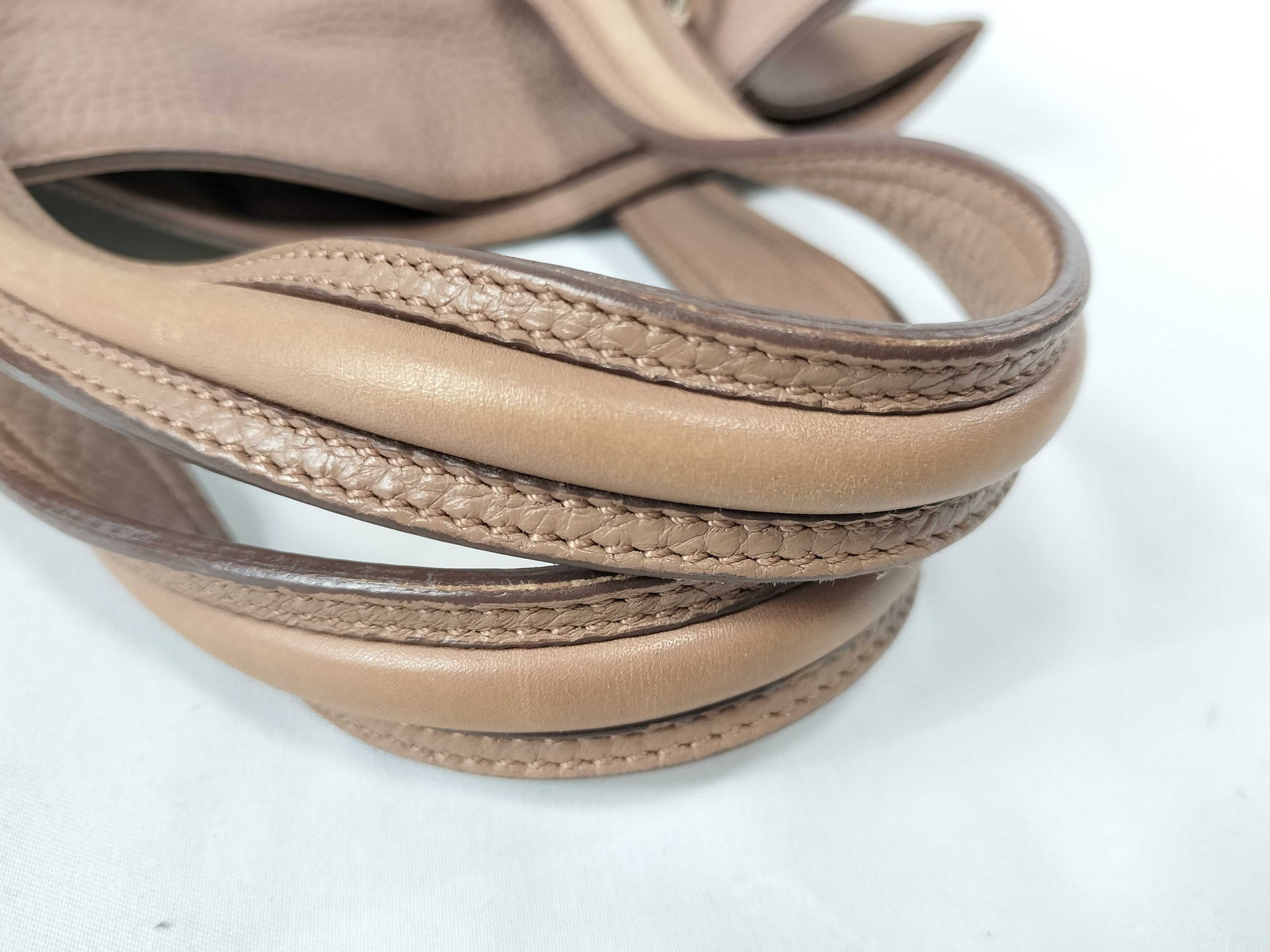 TOD'S Leather/Hand 2-Way/Light Pink Handbag