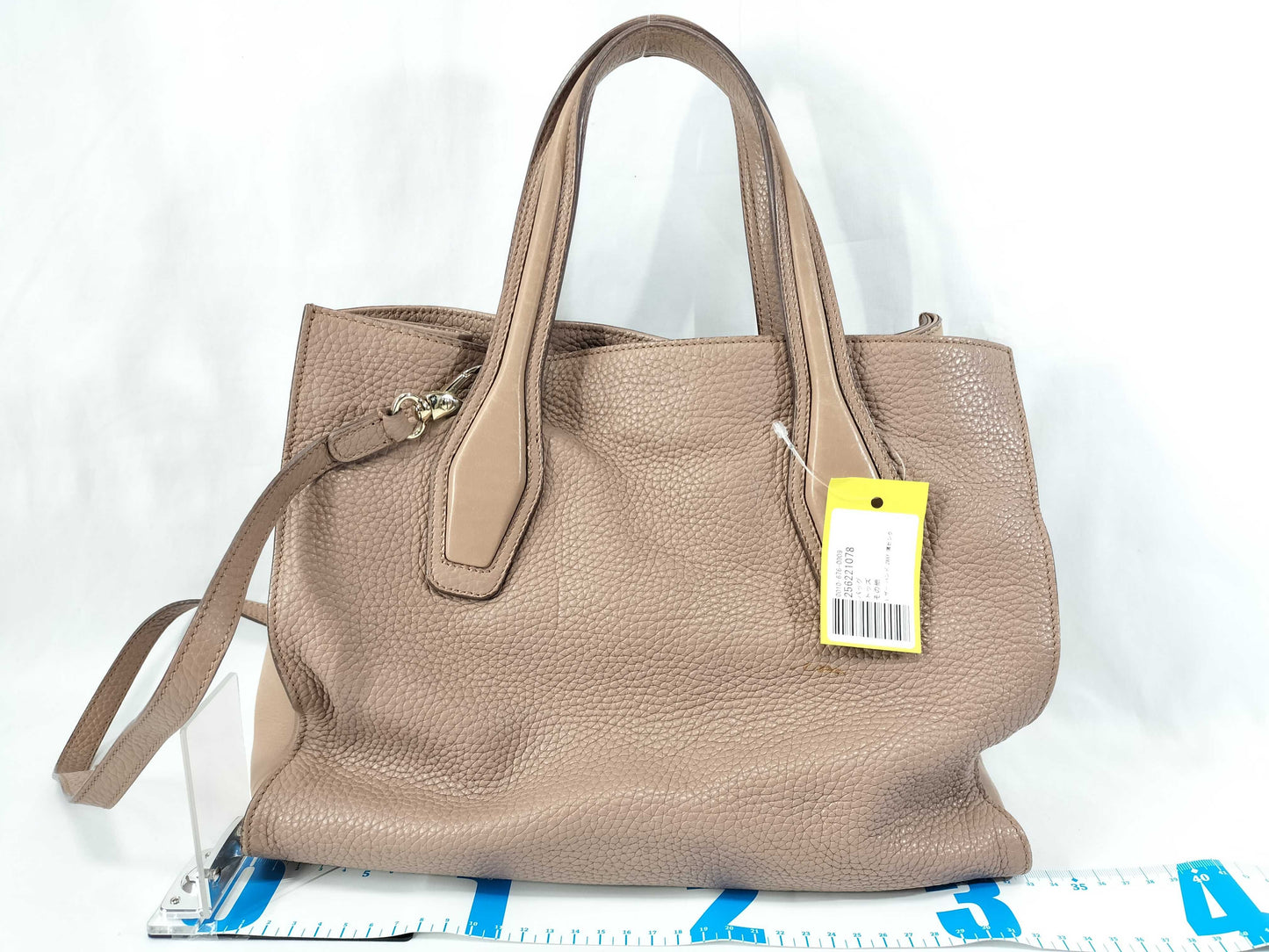 TOD'S Leather/Hand 2-Way/Light Pink Handbag