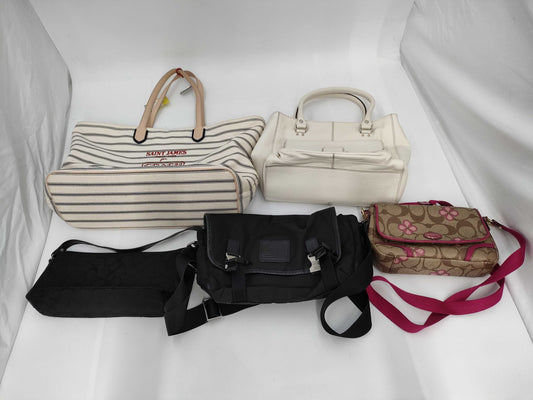 5-piece Coach shoulder bag set including Kate Spade