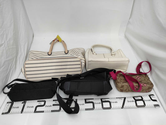 5-piece Coach shoulder bag set including Kate Spade
