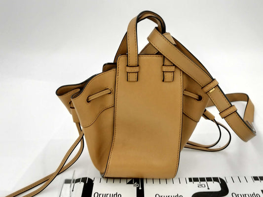 LOEWE Hammock Mini Camel Shoulder Bag