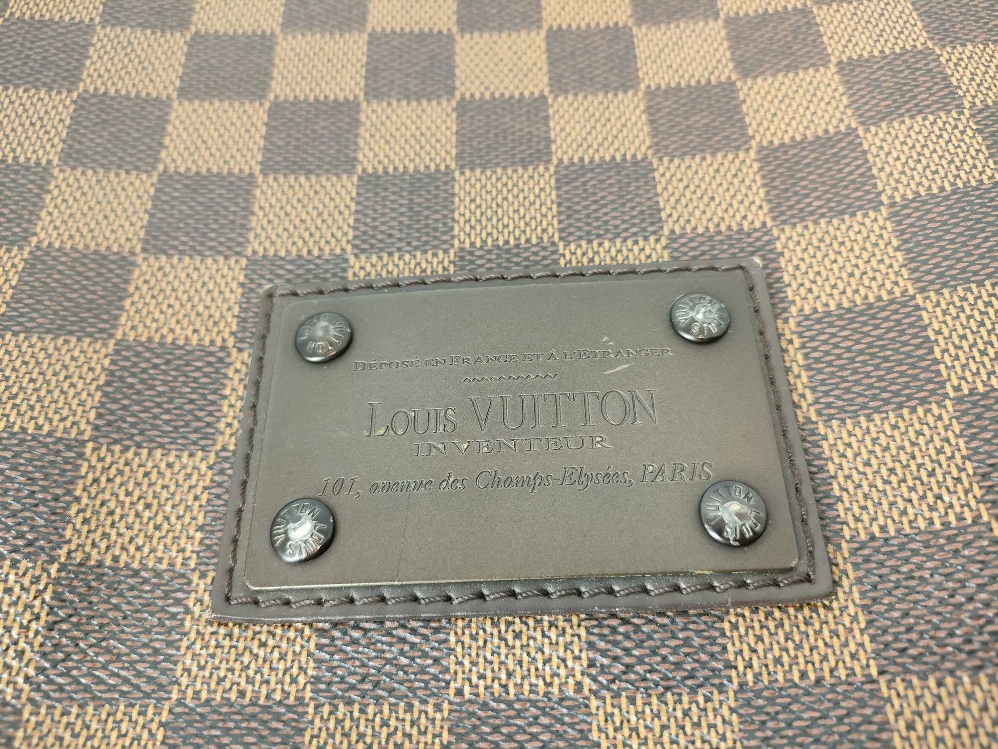 LOUIS VUITTON RFID Unavailable SR3079 Damier Brooklyn Shoulder Bag