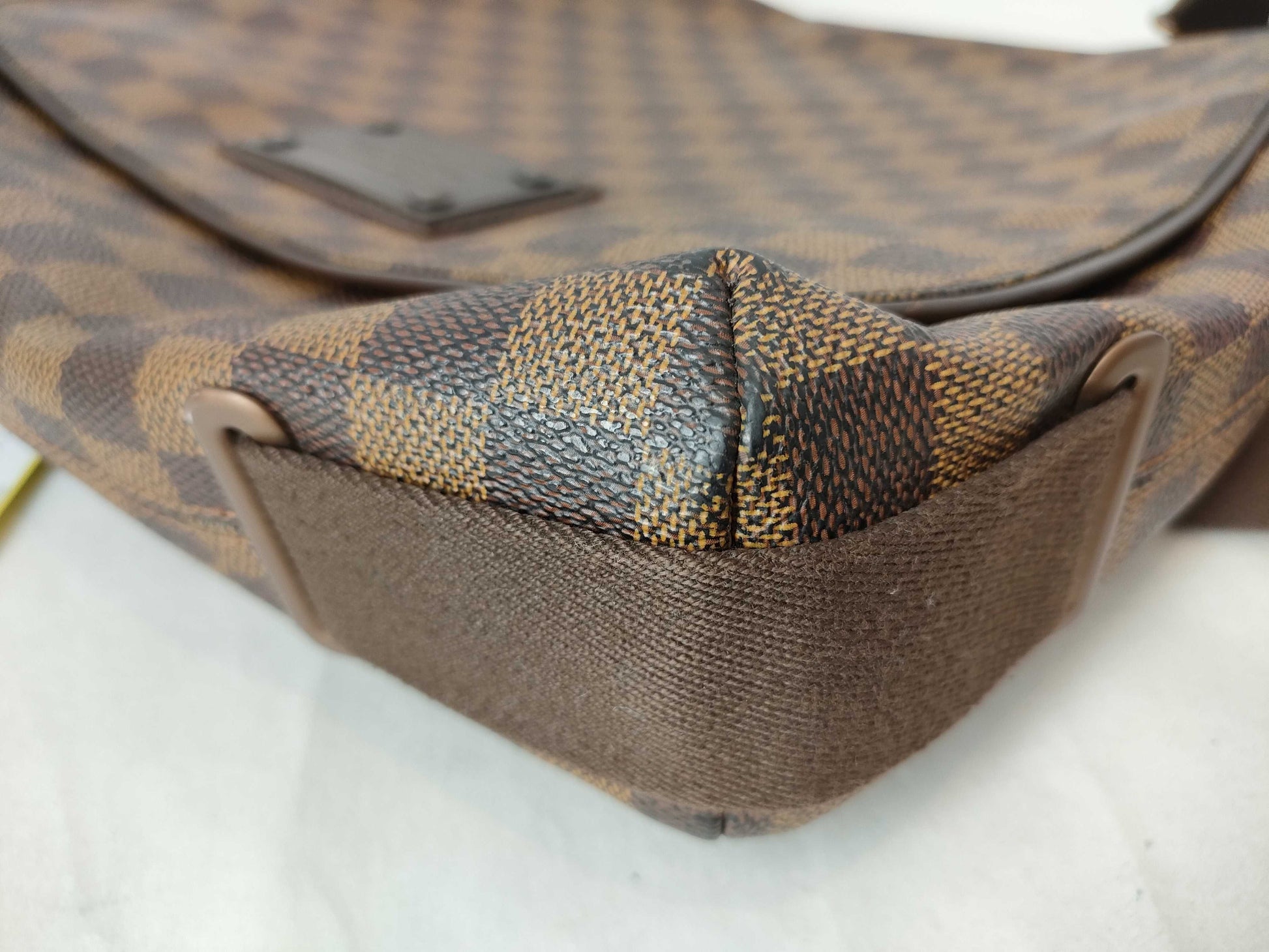 LOUIS VUITTON RFID Unavailable SR3079 Damier Brooklyn Shoulder Bag