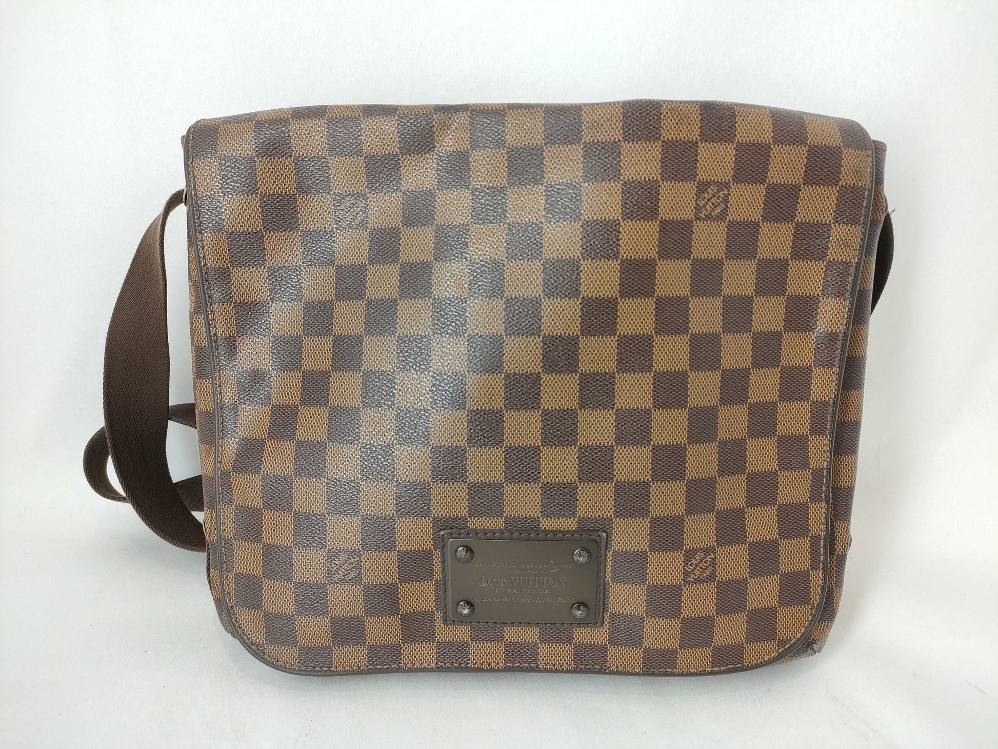 LOUIS VUITTON RFID Unavailable SR3079 Damier Brooklyn Shoulder Bag