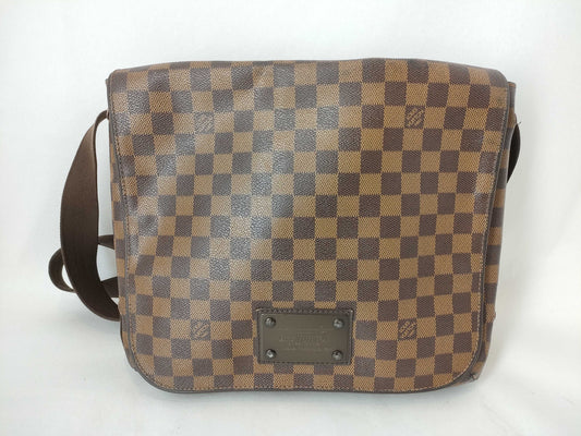 LOUIS VUITTON RFID Unavailable SR3079 Damier Brooklyn Shoulder Bag
