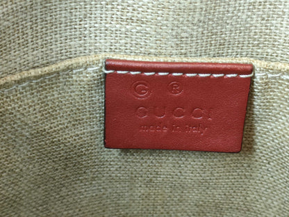 GUCCI 449654 2-Way Red Handbag