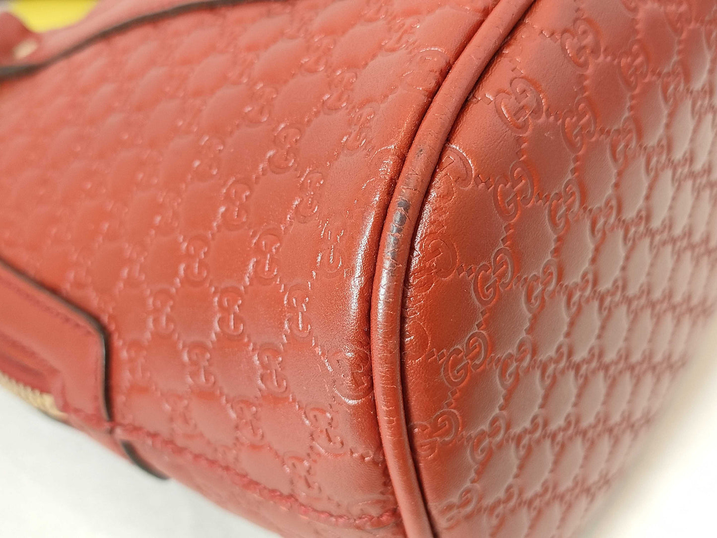 GUCCI 449654 2-Way Red Handbag