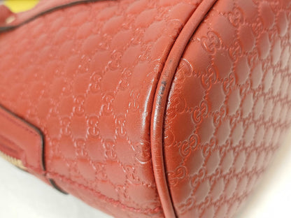 GUCCI 449654 2-Way Red Handbag