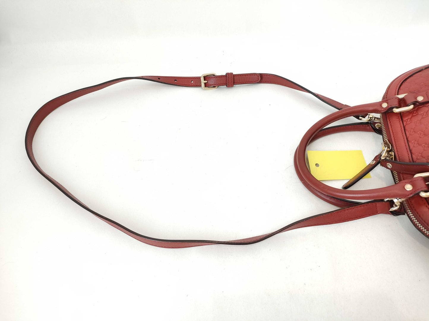 GUCCI 449654 2-Way Red Handbag