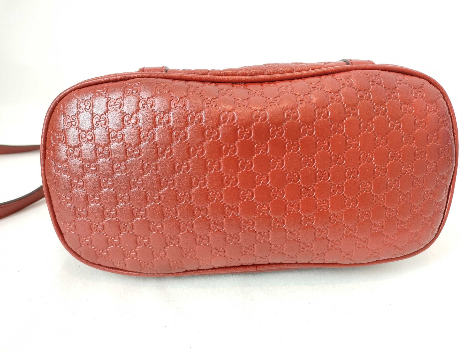 GUCCI 449654 2-Way Red Handbag
