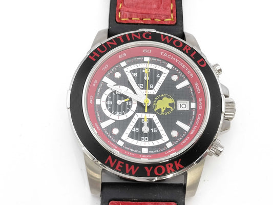HUNTING WORLD HW401 Men's Watch with Deteriorated Box