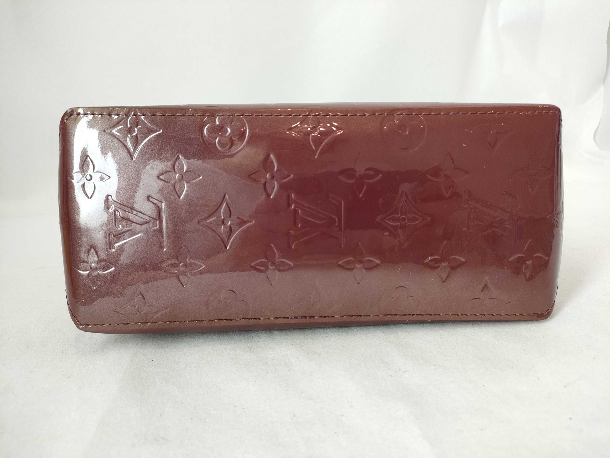 LOUIS VUITTON RFID verification failed MI4077 Vernis Reed PM handbag