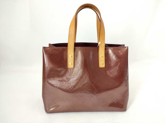 LOUIS VUITTON RFID verification failed MI4077 Vernis Reed PM handbag