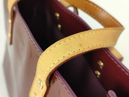 LOUIS VUITTON RFID verification failed MI4077 Vernis Reed PM handbag