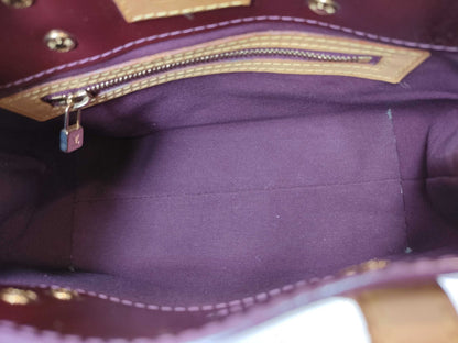 LOUIS VUITTON RFID verification failed MI4077 Vernis Reed PM handbag
