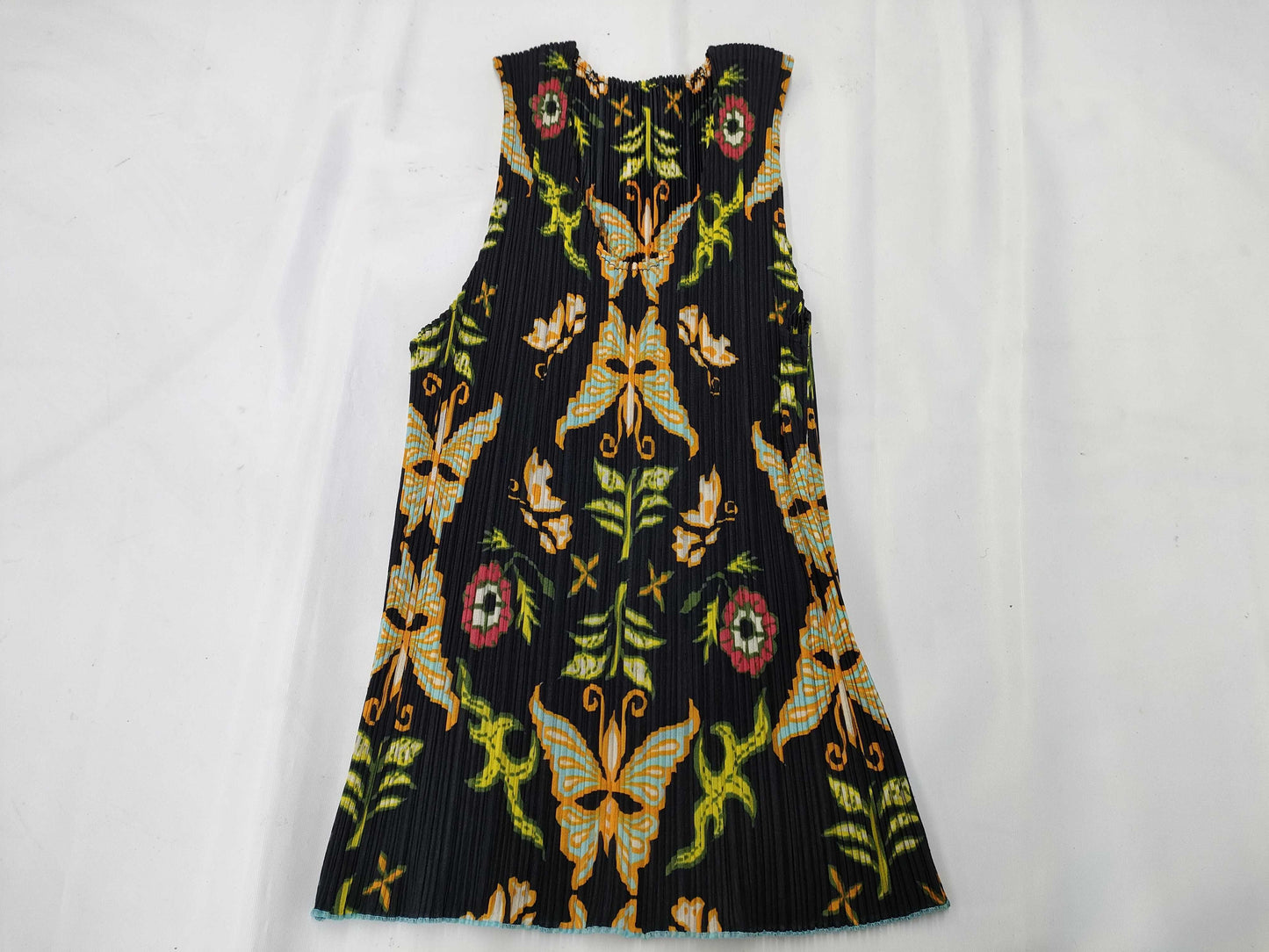 ISSEY MIYAKE Pleats Please Top, Butterfly Print
