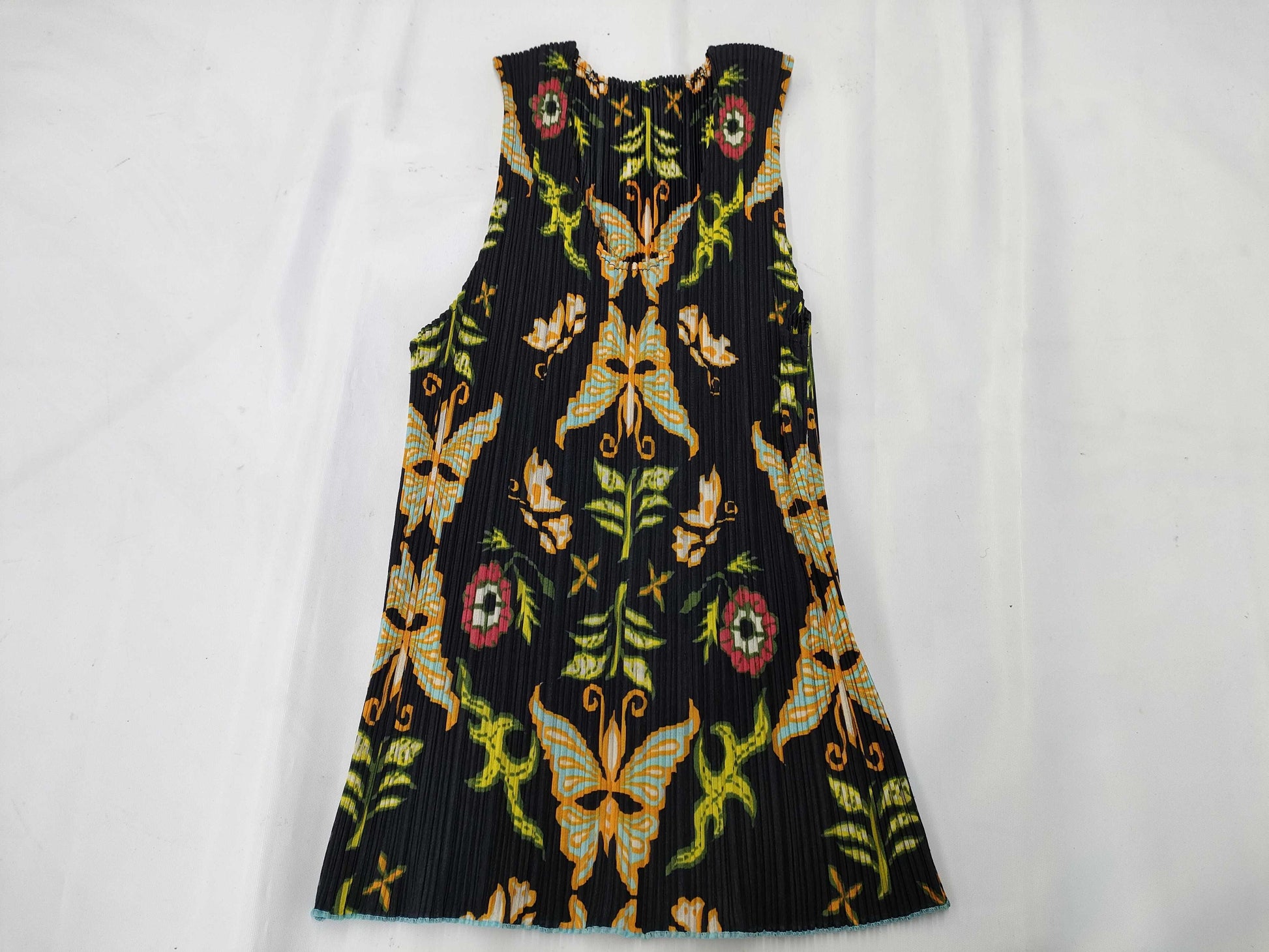 ISSEY MIYAKE Pleats Please Top, Butterfly Print