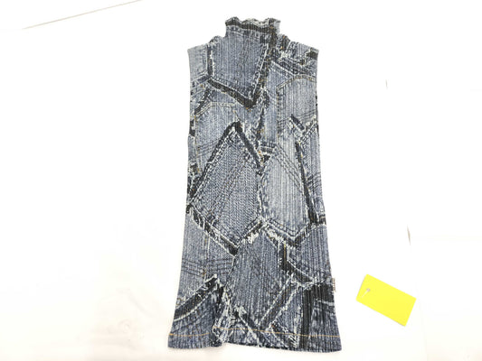 ISSEY MIYAKE Pleats Please Top Patterned Dress
