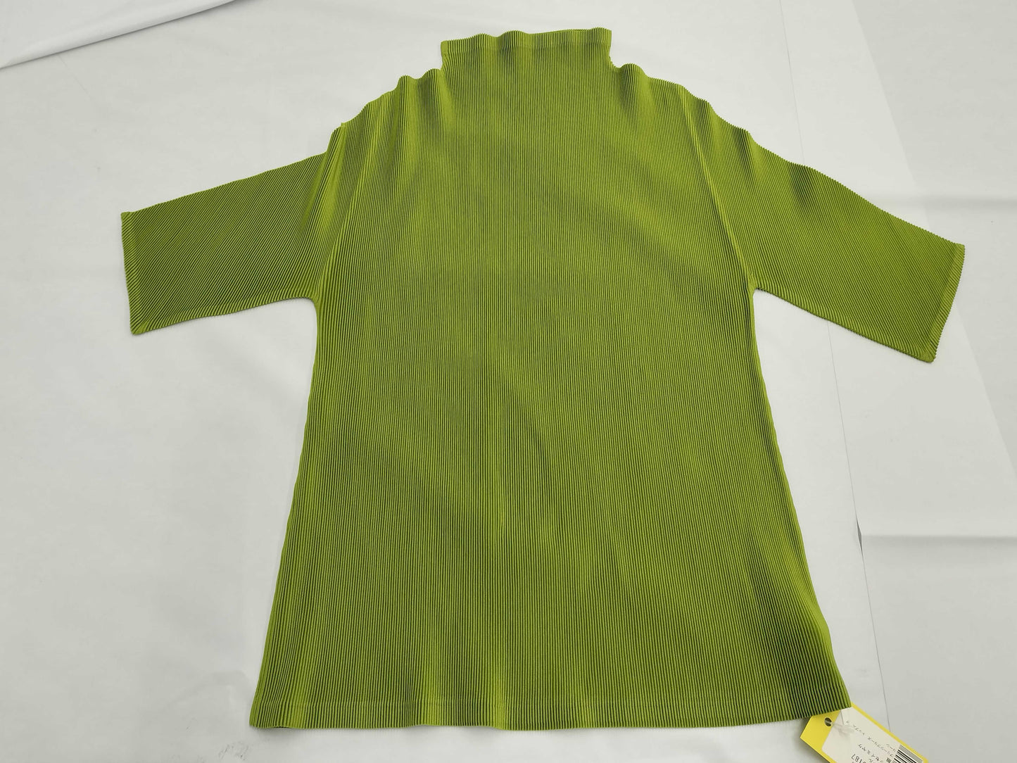 ISSEY MIYAKE Pleats Please Top Green Top