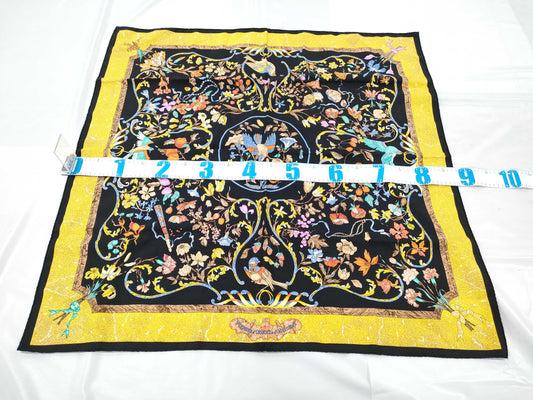 HERMES Carré Scarf with Eastern Stones and Western Stonework