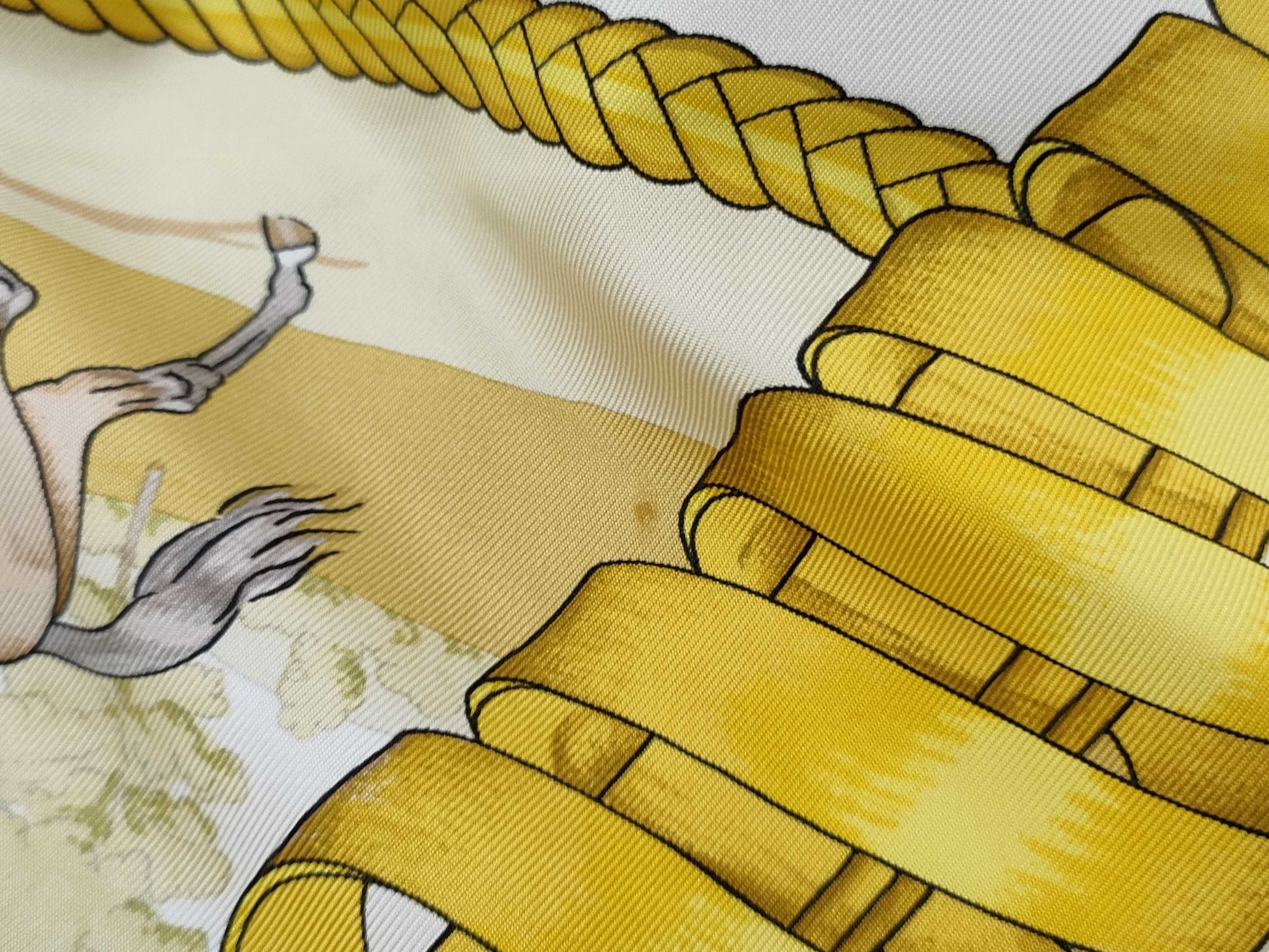 HERMES Carré LES ALLVERS DV CHEVAL Scarf