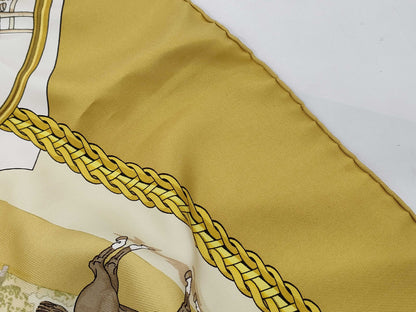 HERMES Carré LES ALLVERS DV CHEVAL Scarf