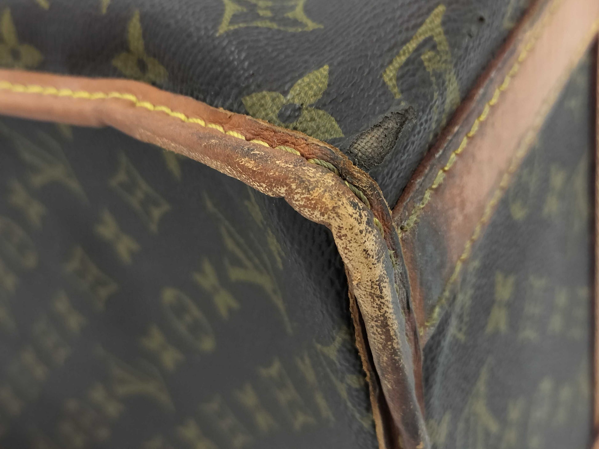 LOUIS VUITTON Unknown Monogram Sac-Champ M42024 Boston Bag