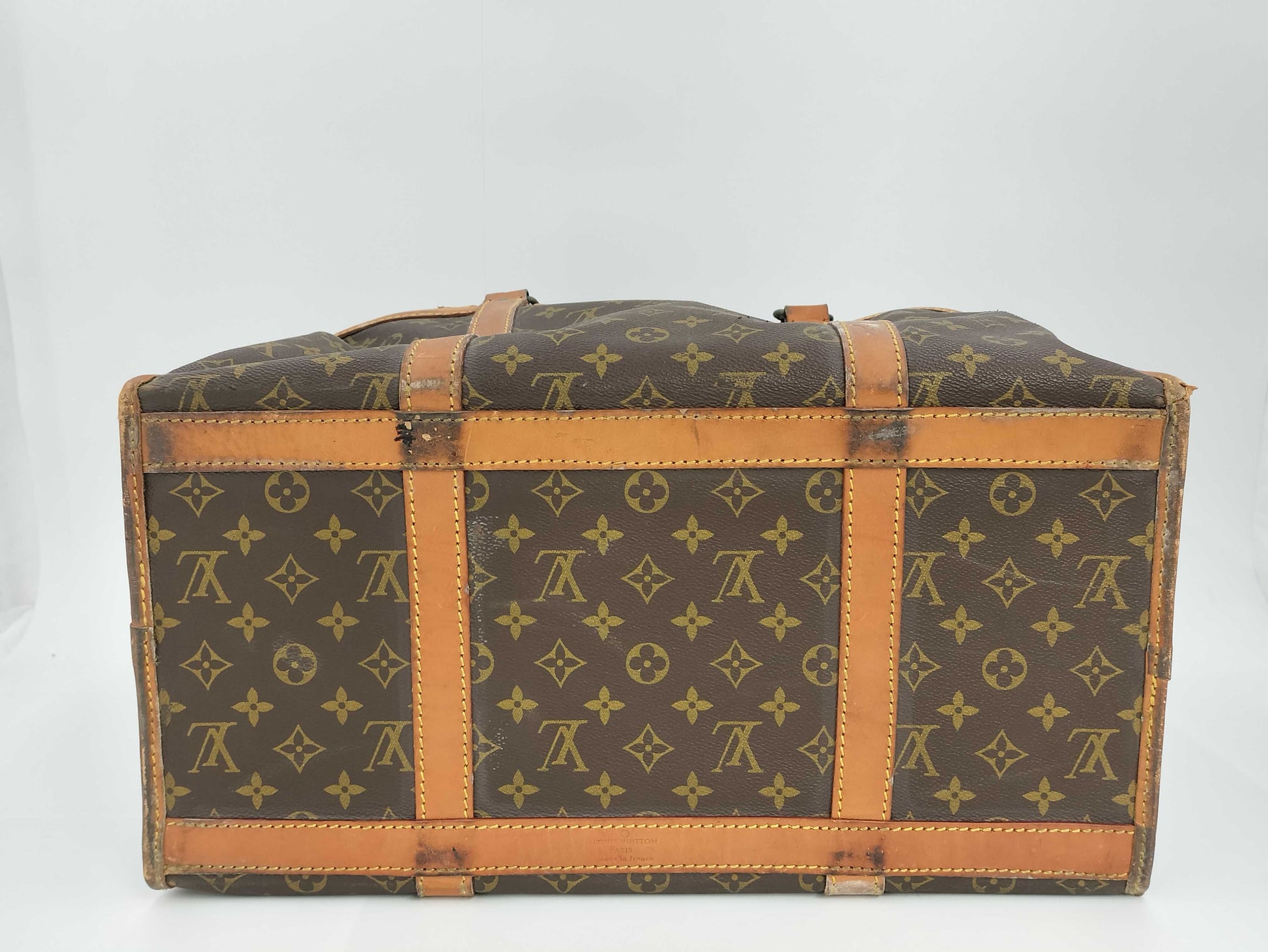 LOUIS VUITTON Unknown Monogram Sac-Champ M42024 Boston Bag