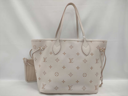 LOUIS VUITTON Monogram Empreinte M14285 Neverfull MM Tote Bag