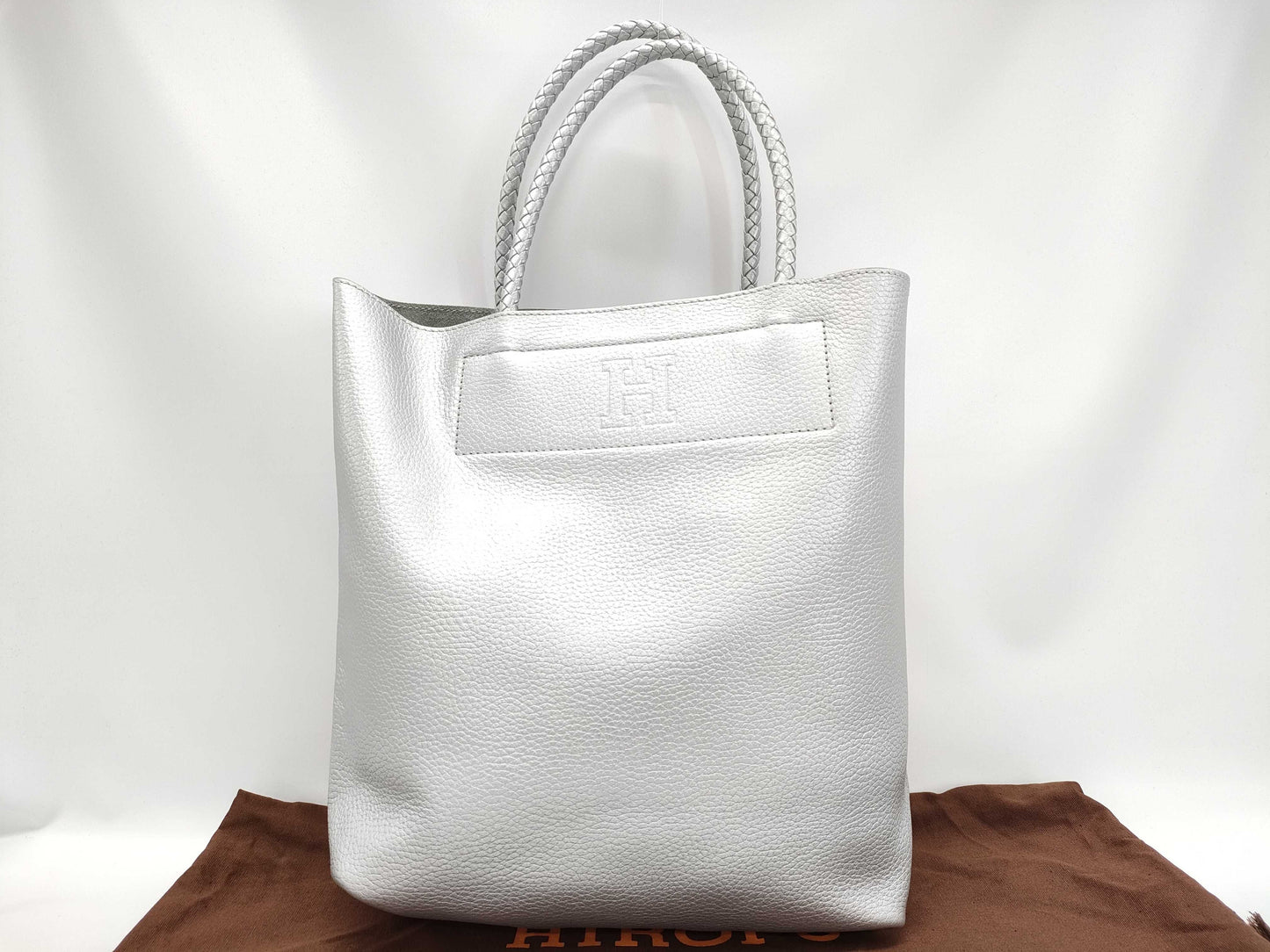 HIROFU Leather Tote Bag