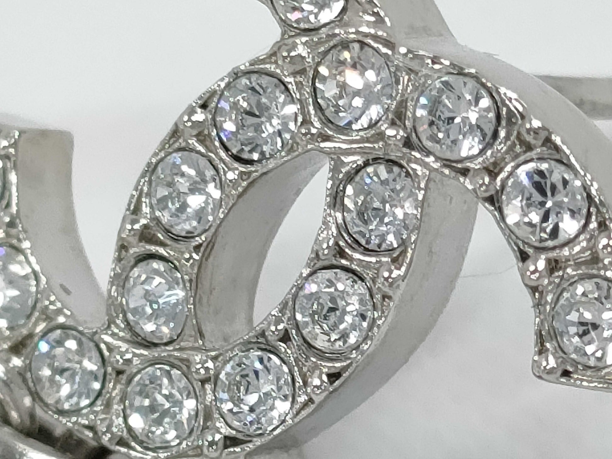 CHANEL F25 C Coco Mark Stone Earrings