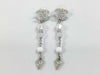 CHANEL F25 C Coco Mark Stone Earrings
