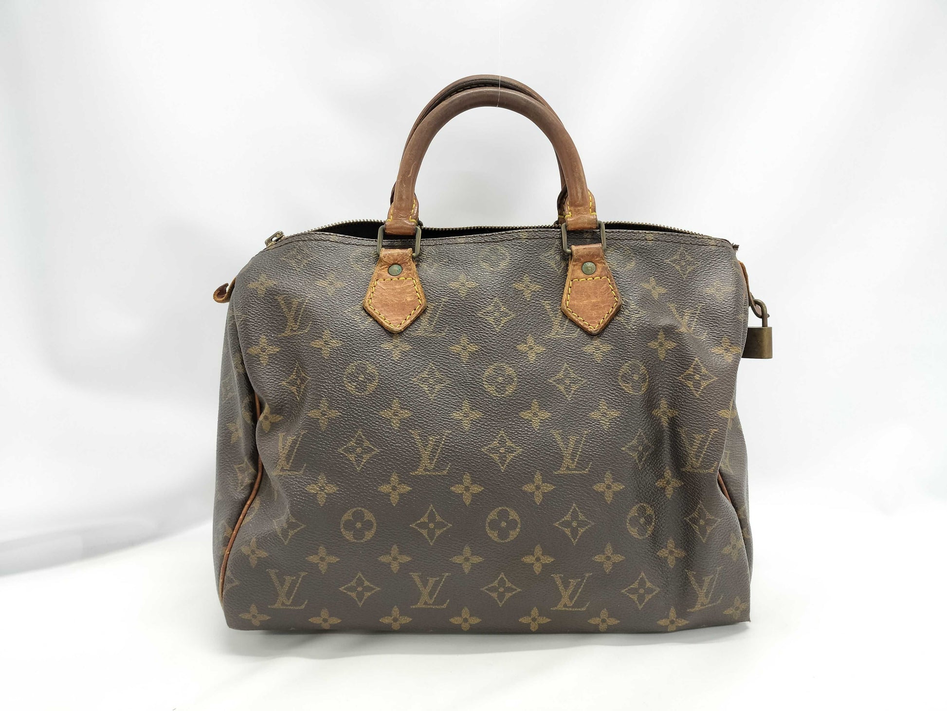 LOUIS VUITTON Monogram M41108 Speedy 30 Boston Bag 
