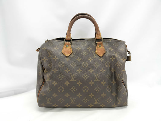 LOUIS VUITTON Monogram M41108 Speedy 30 Boston Bag 