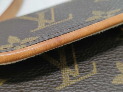 LOUIS VUITTON Monogram M51855 Pochette Florentine Shoulder Bag