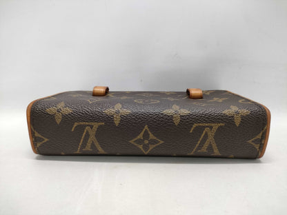 LOUIS VUITTON Monogram M51855 Pochette Florentine Shoulder Bag