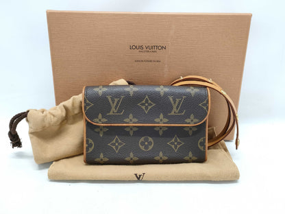 LOUIS VUITTON Monogram M51855 Pochette Florentine Shoulder Bag