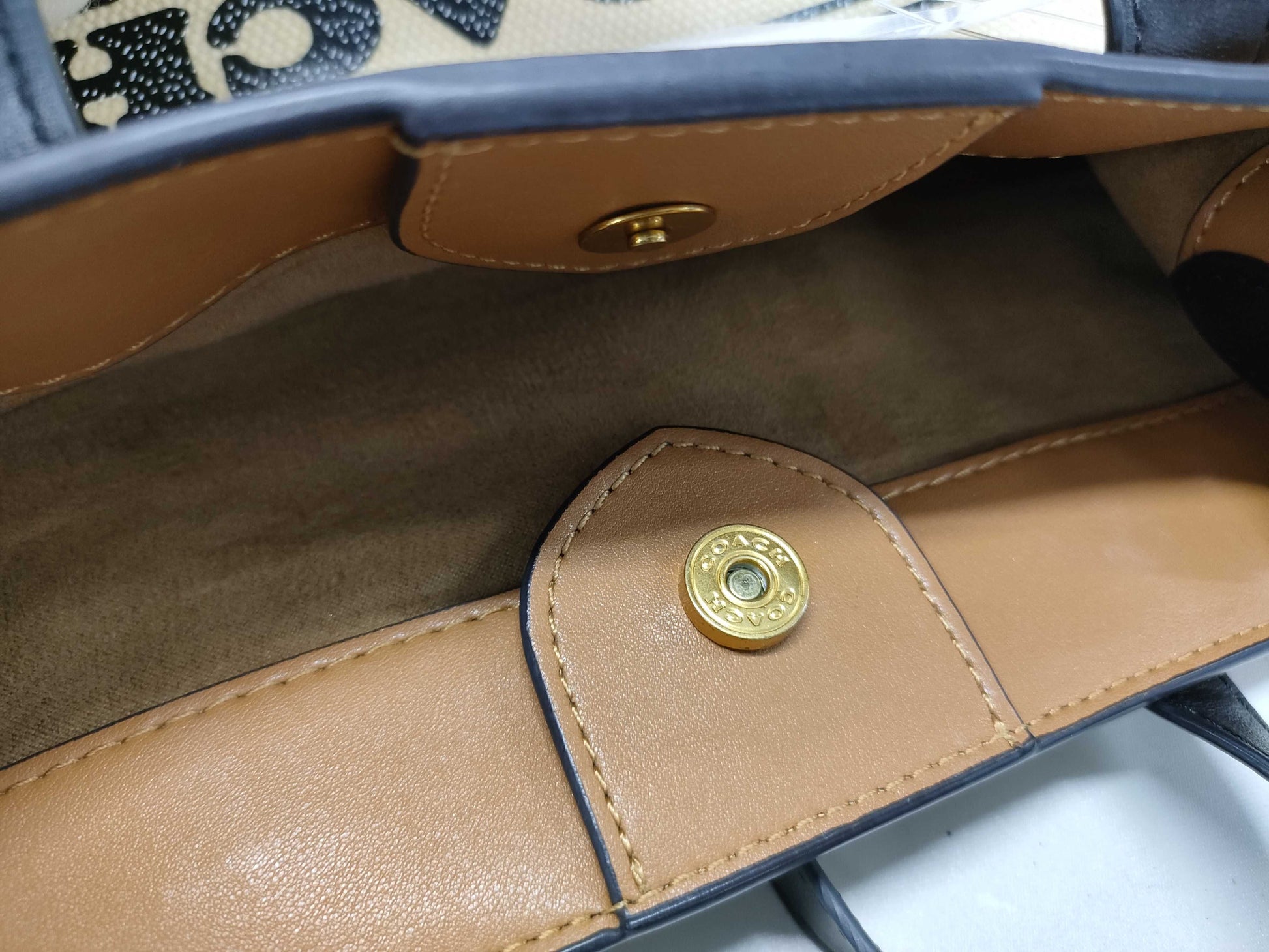 COACH Canvas 2-Way Shoulder Bag