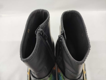BURBERRY Python Embossed Short Boots Other Shoes