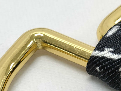 BURBERRY Silk Black Belt