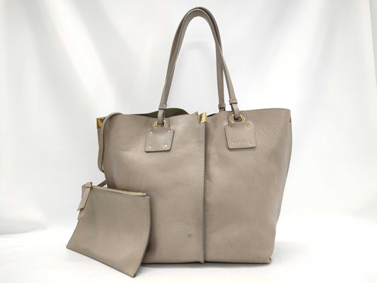 Chloe Leather Tote Bag