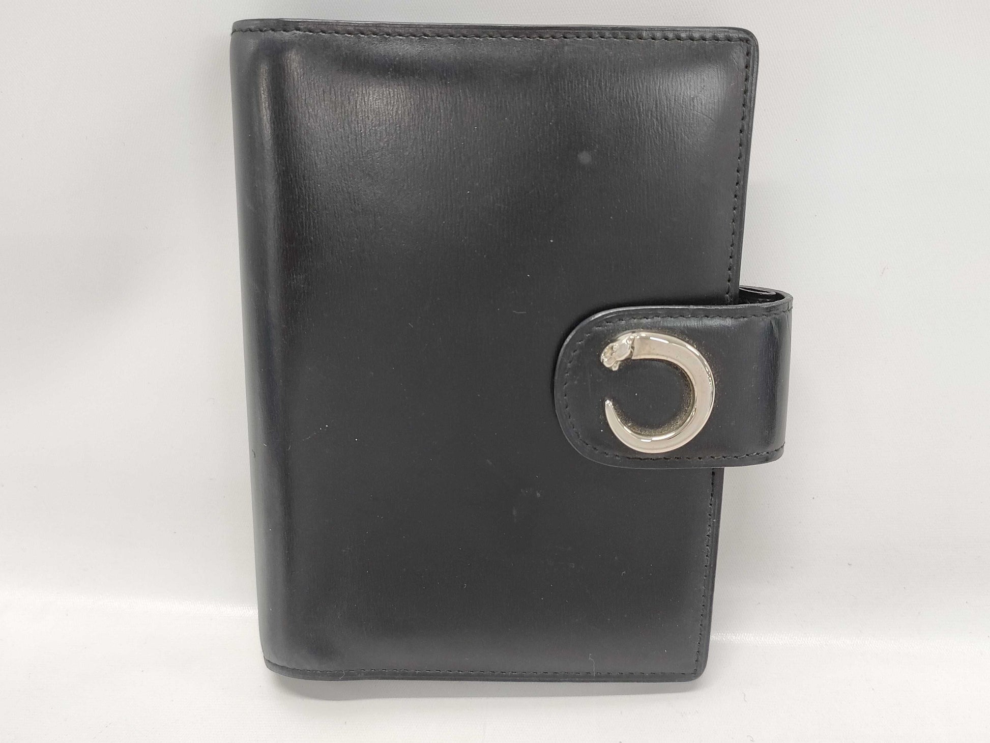 Cartier Panthère Notebook Leather Black Notebook Cover