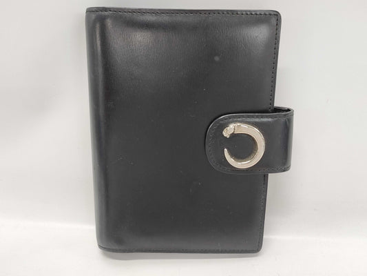 Cartier Panthère Notebook Leather Black Notebook Cover