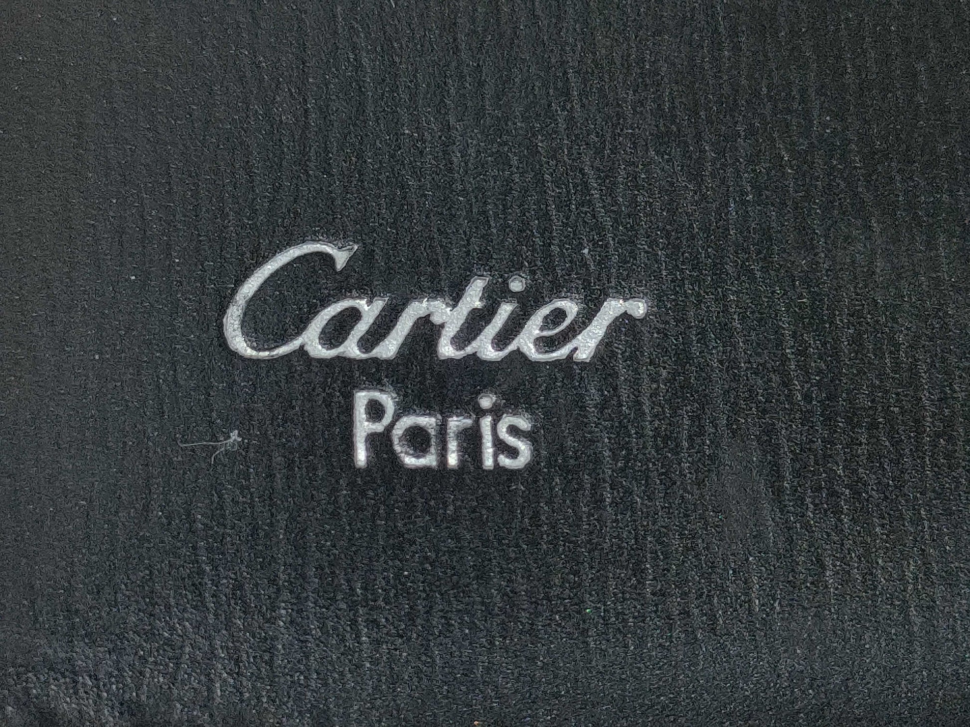 Cartier Panthère Notebook Leather Black Notebook Cover