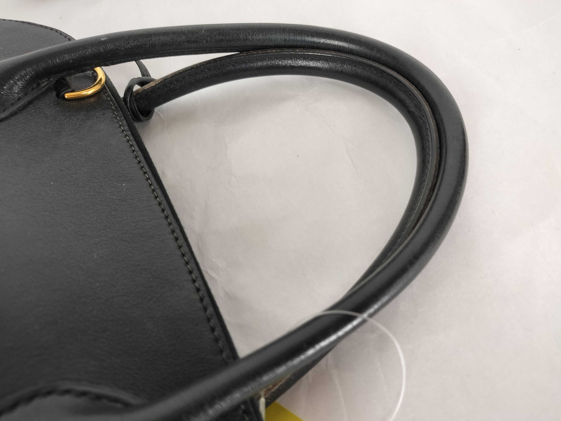 HERMES Bolide 31 Black Handbag