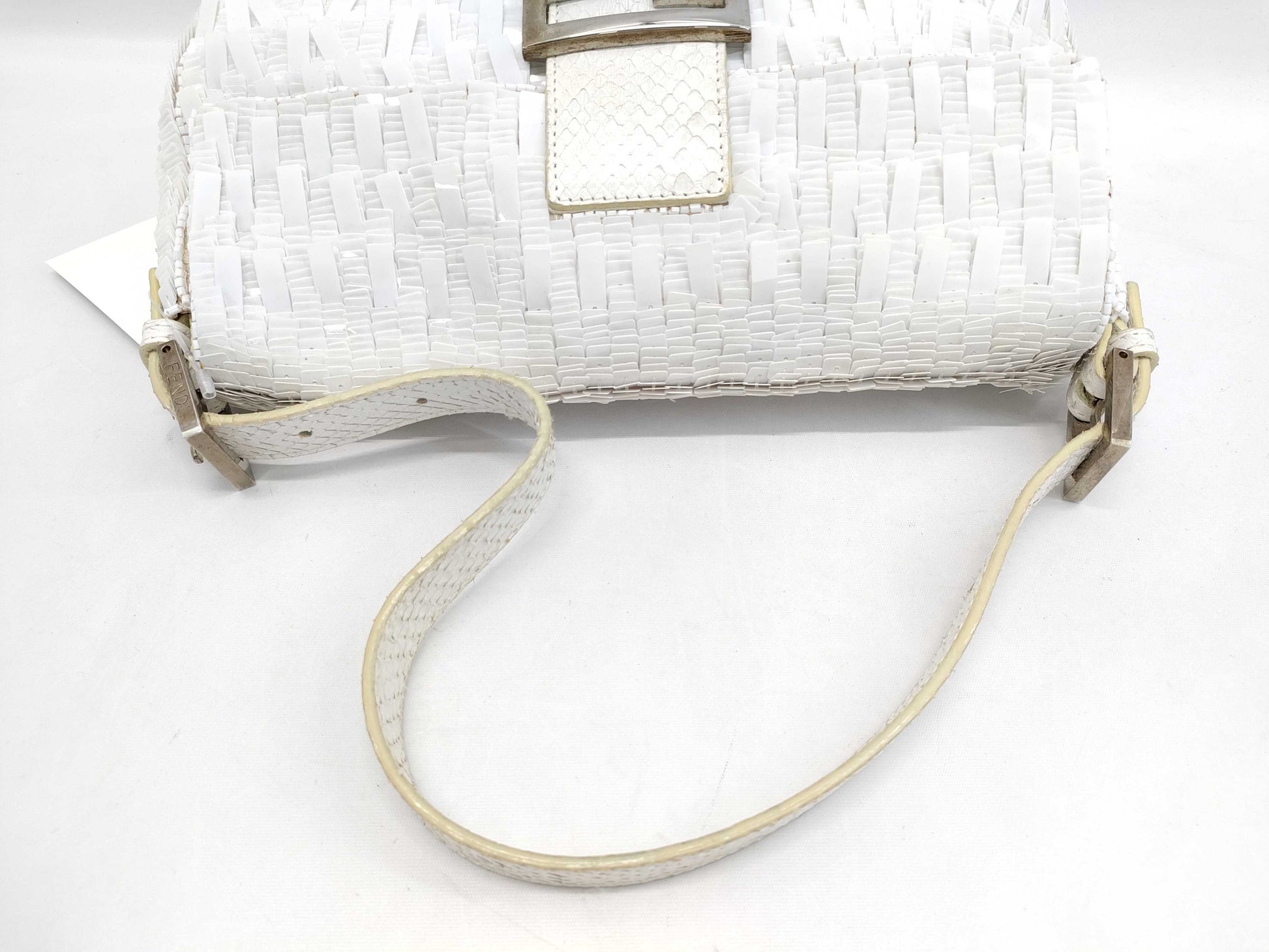 FENDI Mamma Python WH Handbag