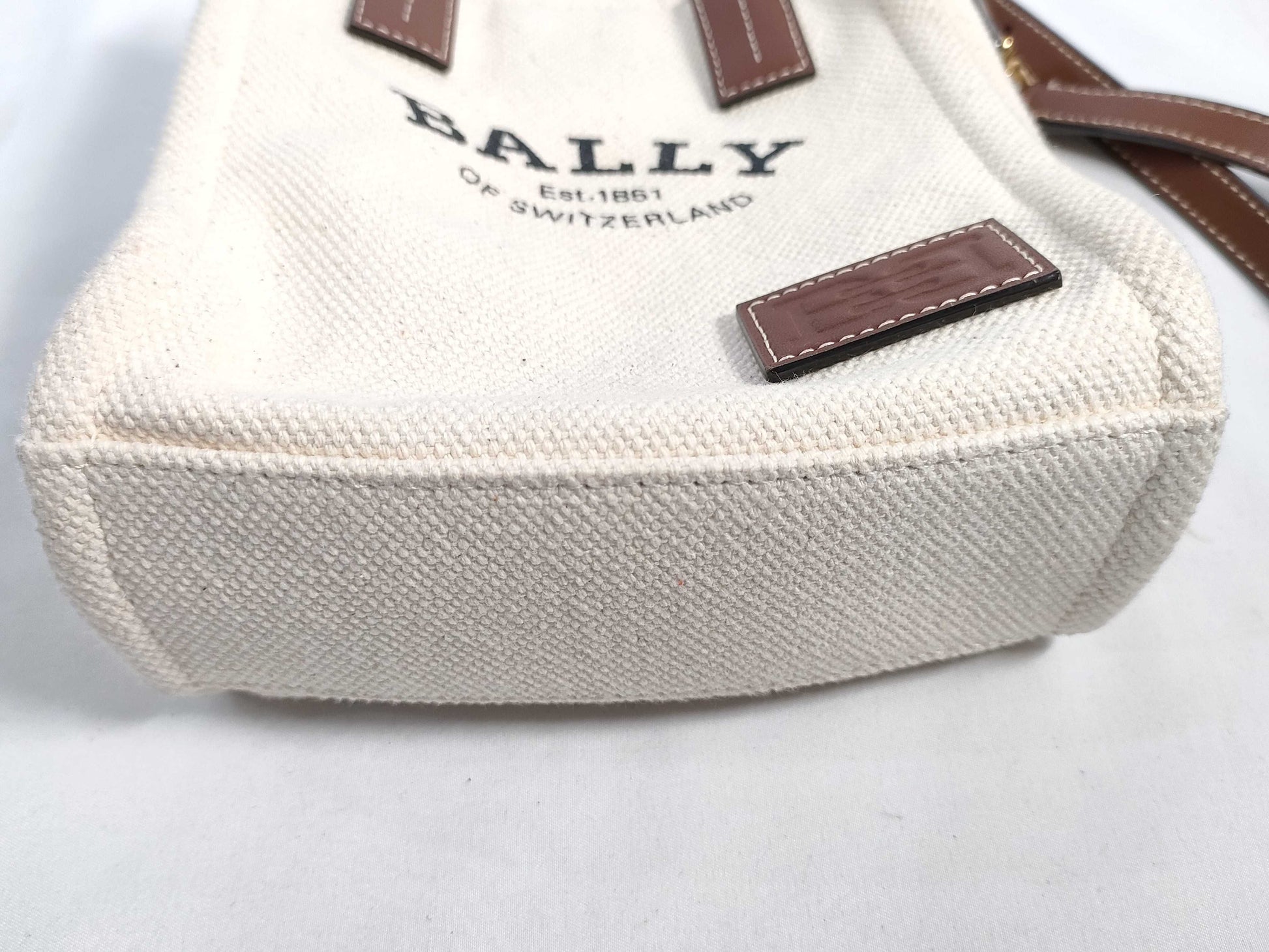 BALLY Canvas 2-way/1851 Handbag